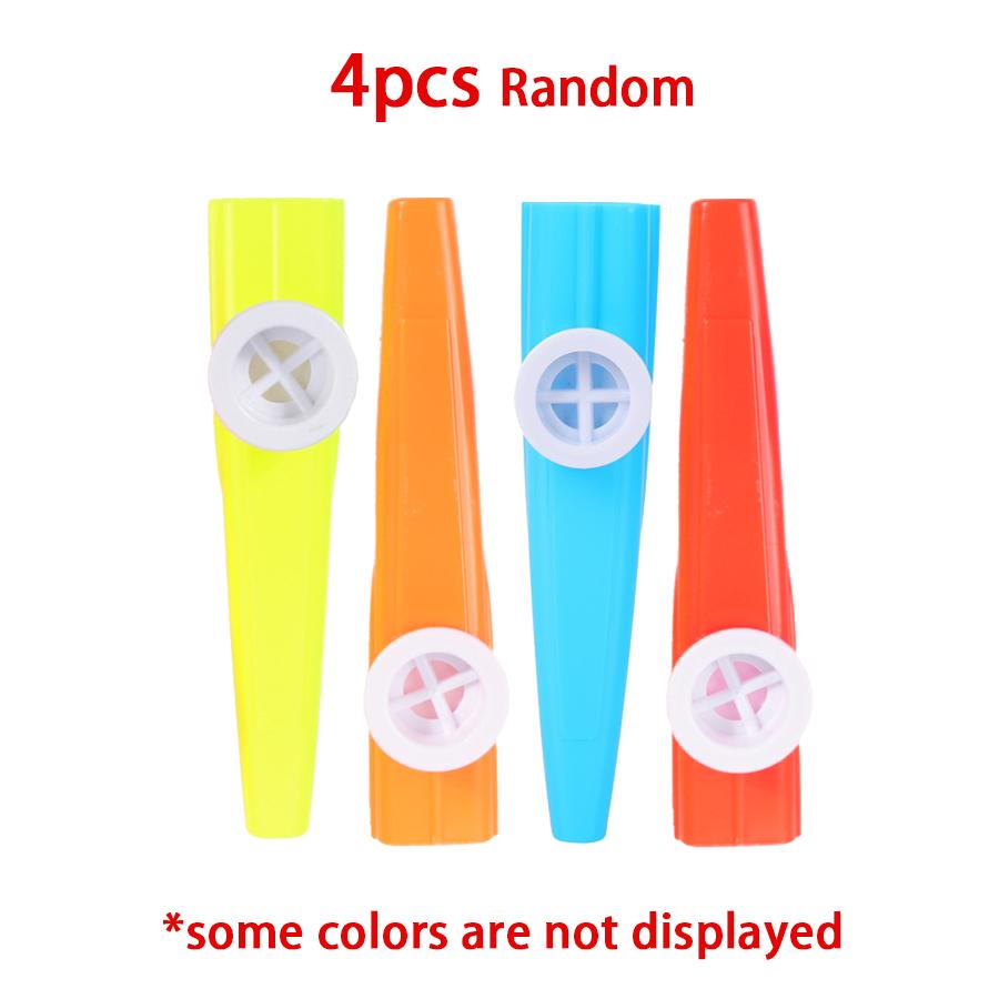 

4/16pcs Plastic Kazoo Wind Instrument Festival Party Atmosphere Creating Supplies for Music Lovers Stage Street Performance XJM