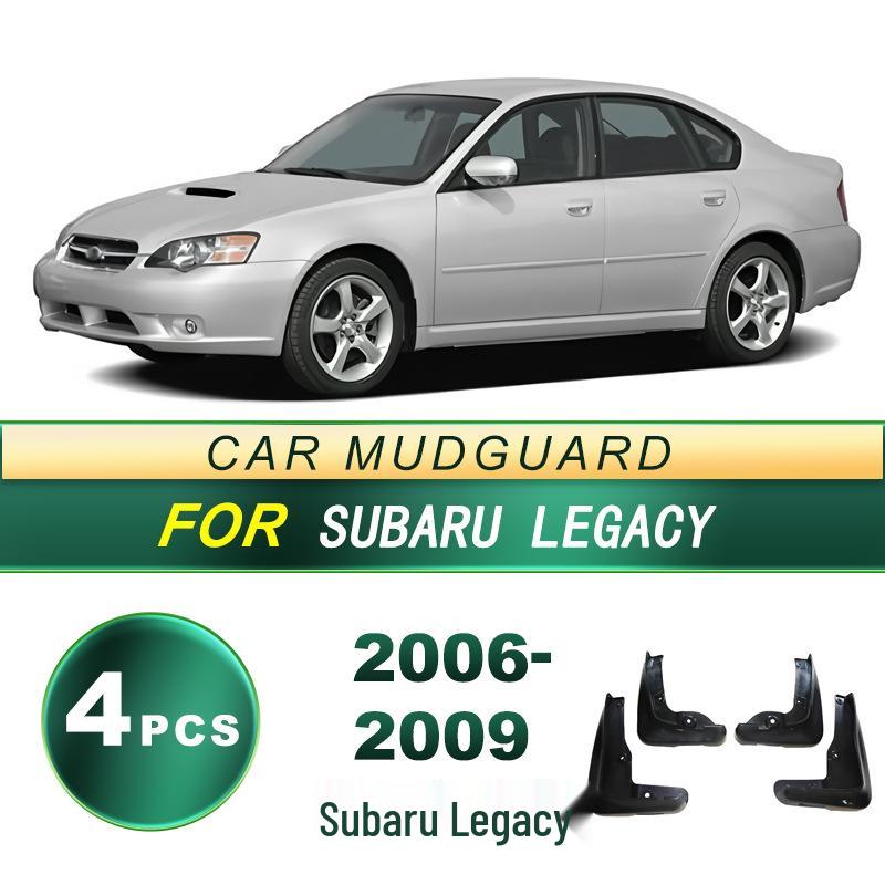 Subaru Legacy 06-09 Soft Rubber Mud Flaps - No-Drill Installation