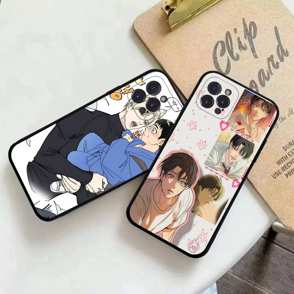 Backlight Bl Anime Phone Case For Iphone 16 15 17 13 14 12 11 Pro Max Plus Black Shell Cover Case