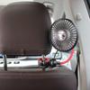 Car Fans 3 Speeds Adjustable Car Seat Cooling Fan Powerful USB Cooler Gadgets Enhance Air Circulation For Truck Golf Cart