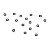 100PCS 3D Scanning Tracking Dots 3mm Inner 6mm Outer Diameter High Reflectance Rain Proof Magnetic