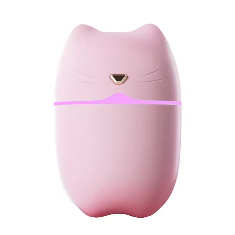 Multiple Colors 3 in 1 Cute Cat Air Humidifier Diffuser USB Mist Maker Mini Humidificador With Night Light Compact In-Vehicle