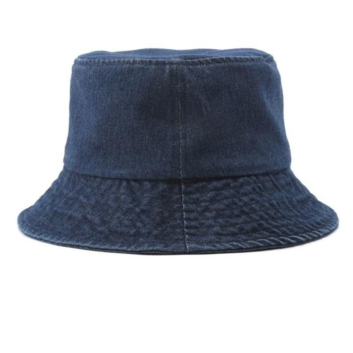 [the largest selection] Denim Bucket Hat (Dark Blue Denim)