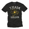 Team Sheldon T-Shirt Boys Men Men Men Nerd Theory Gamer Geek Gifts Gaming
