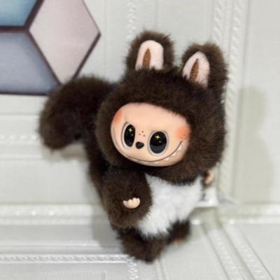 Scimmia con Coda Serie Vinile Ornamento Peluche Portachiavi Ciondolo