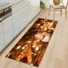 Christmas Kitchen Sand Carpet Doormat Long Floor Mat