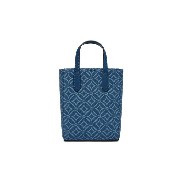 New MICHAEL KORS Sinclair Cow Leather With Leather Crossbody Bag, Shoulder Bag, Handbag Mini Women's Blue 32F2S5SC0J-494