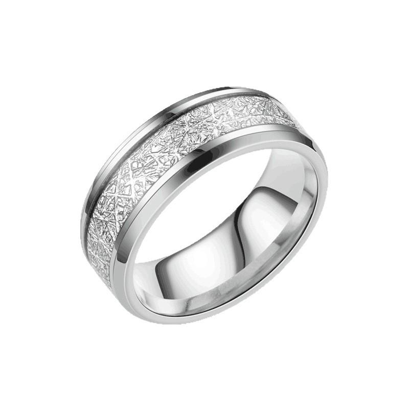 Elegantní geometrické čtyřnásobné pavé diamantové snubní prsteny pro pár - Nádherný, Módní, Delikátní design