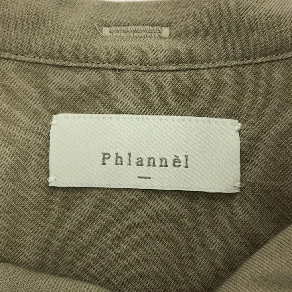 phlannel made in Japan Long sleeve No color shirt 3 beige Men's Used