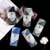 3Pcs 43x43cm Square 100% Cotton Sweat-absorbing Striped Men Pocket Wedding Party Business Chest Towel Handkerchiefs