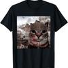 Funny Gen Alpha Meme Soldier Cat Hilarious World War Joke T-Shirt