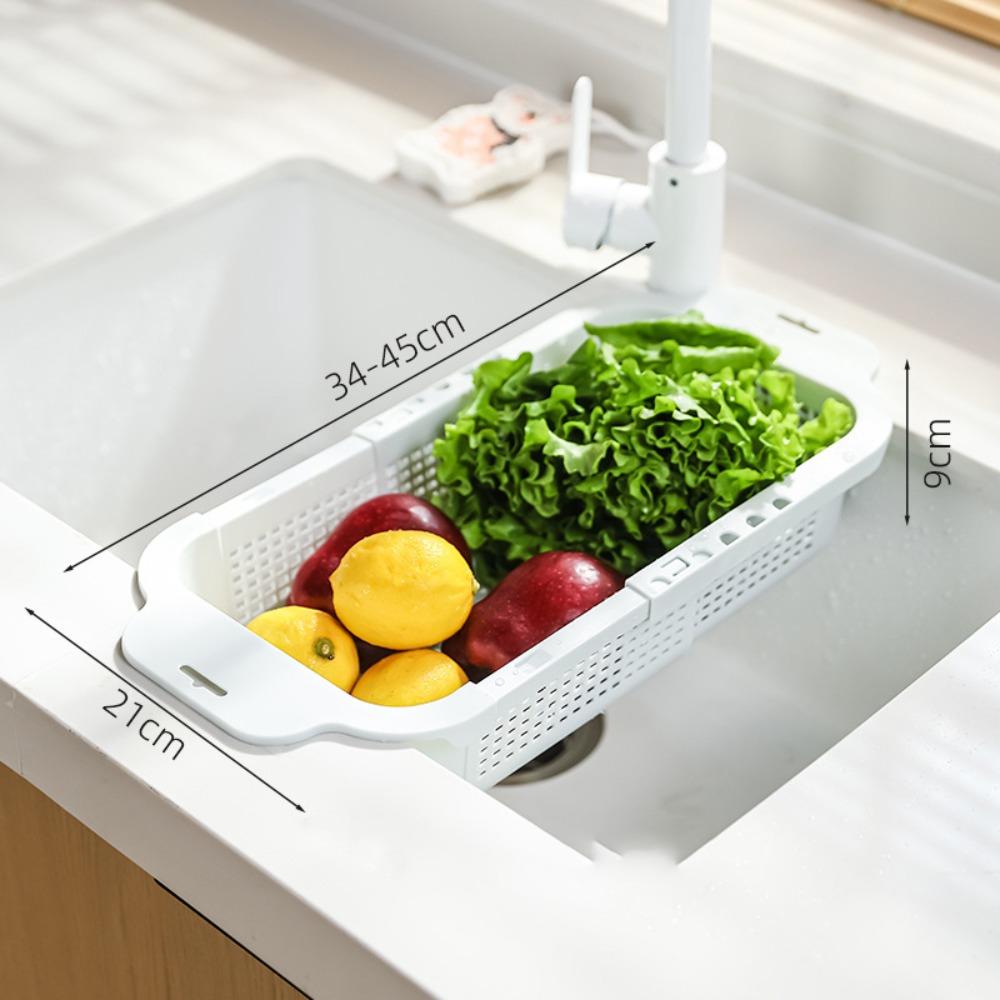 Containers Wash&Drainer Basket Multifunctional Storage Basket Kitchen Drain Basket  Fresh Vegetable