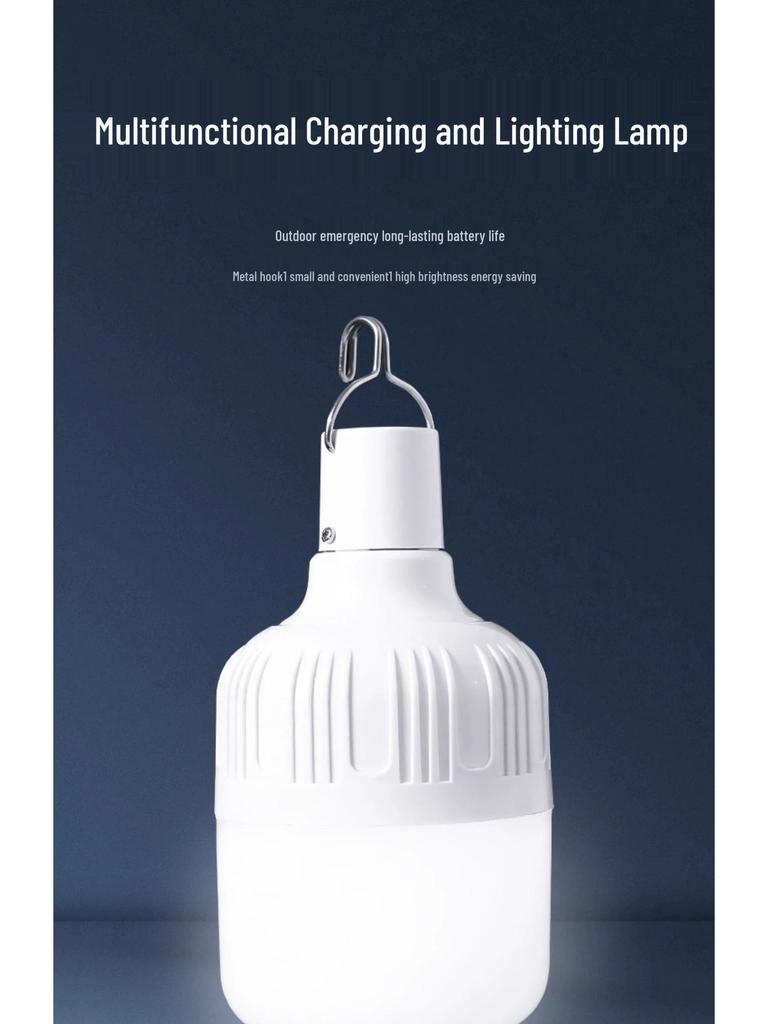 Tragbare LED Standleuchte: Notfall-, Camping- und Outdoor-Einsatz