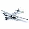 Gegoten 1:300 Schaal B29 B-29 bommenwerper Legering Afgewerkt Simulatiemodel Statische Decoratie Souvenir Cadeaus Voor Volwassen Jongen