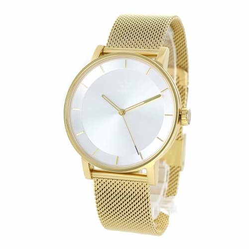 

Adidas District Watch with Gold Mesh Strap (Z04-3034) for Men and Women