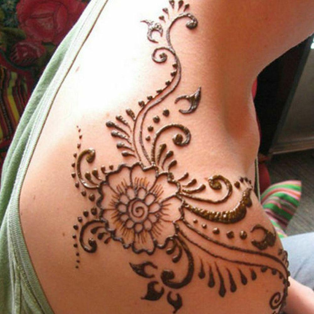 Coni Temporanei di Henné Naturale Color Crema Arte del Tatuaggio all'Henné Indiano Coni Pittura Inchiostro Mehandi Henné Erboristico Tatuaggio Temporaneo Body Art