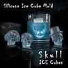 Silicone Mold Ice Mold Whiskey Cocktails Beverages Iced Coffee Bear Rose Pistol Shape Ice Bar Tool Skull Silicone Ice Cube Mold