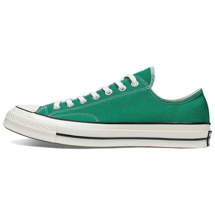 Converse Chuck Taylor All Star 1970s Trendy Versatile Low-Top Canvas Shoes Unisex sneaker Dark-Green 162057C