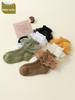 Mädchen-Socken mit Spitzenbesatz für Frühling und Herbst, mittellang: Doppellagig, Vielseitig, für Kleinkinder und Kinder
