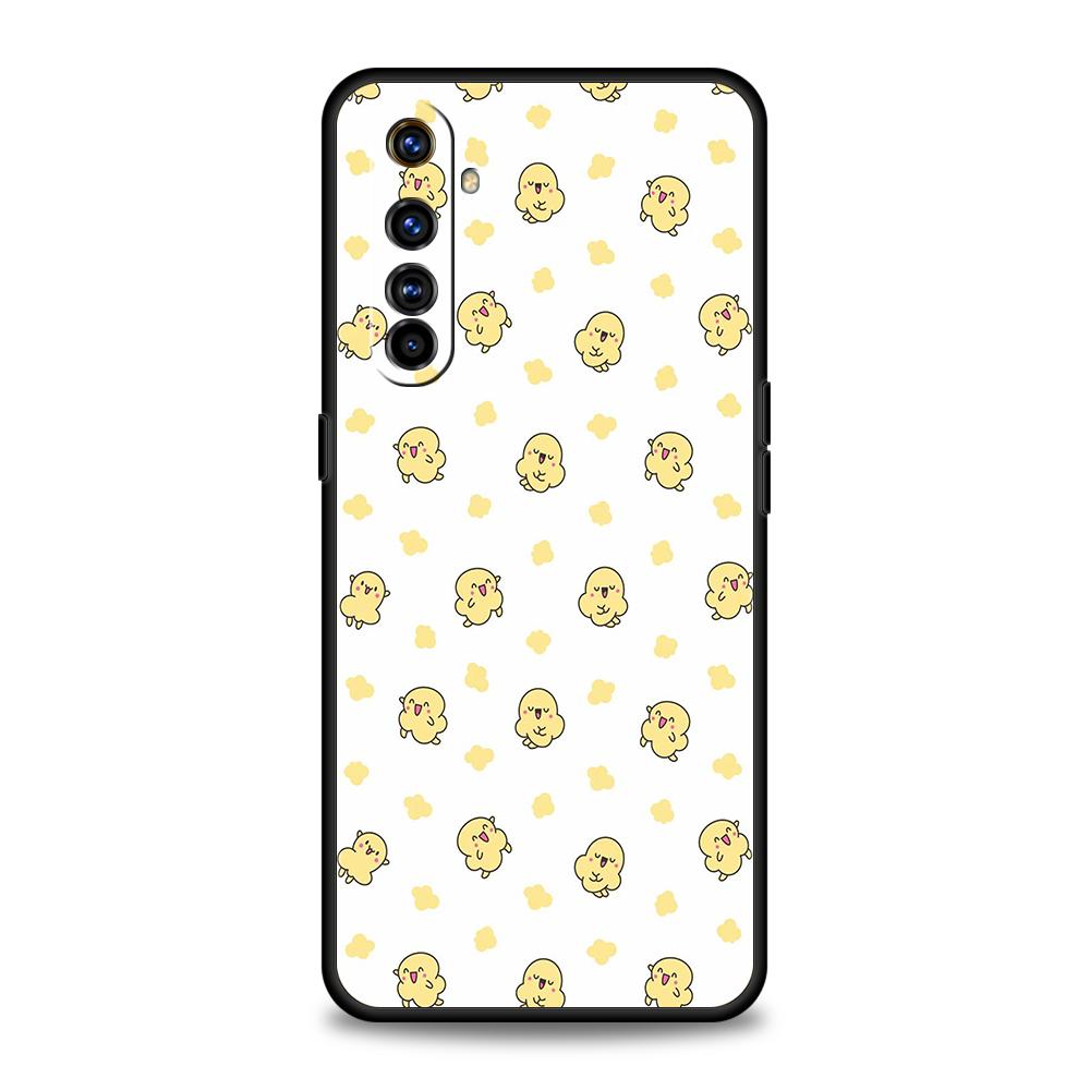 Soft TPU For Realme 11 10 9 Pro Plus GT2 GT3 GT5 C21 C25 C35 C53 C55 C67 Pro 5G Phone Case Creative Adorable Cartoon Pattern Bag