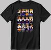 Evil Disney Moods Short Sleeve W/B Men / Women T Shirt C561
