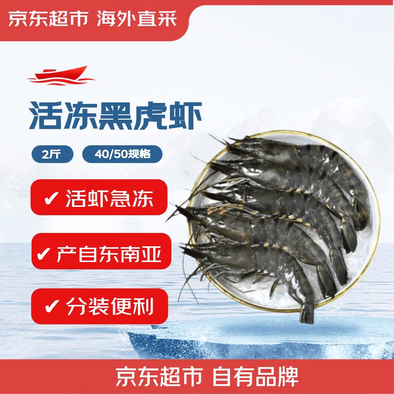 Premium Frozen Black Tiger Shrimp
