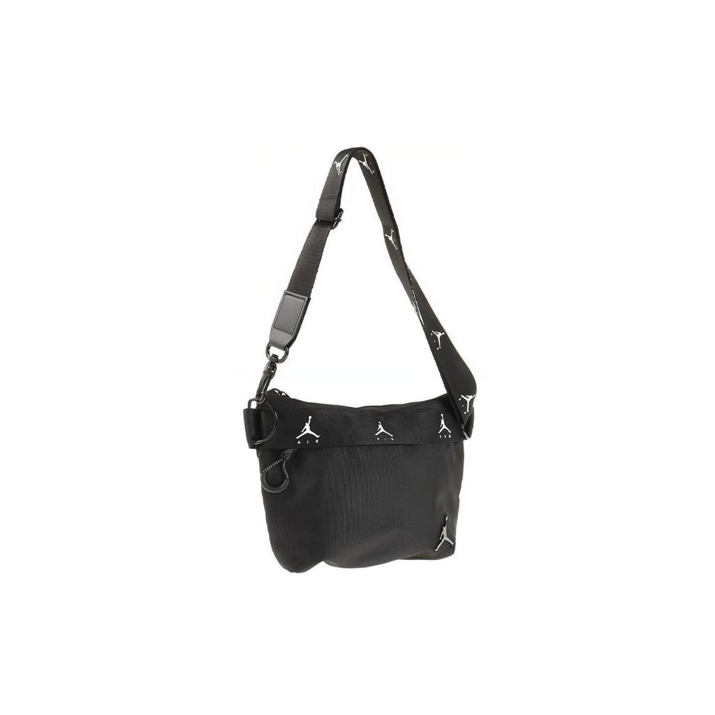 Jordan Sports Trend Fashion Casual Crossbody Shoulder Bag Unisex Bags Black CU3017-010