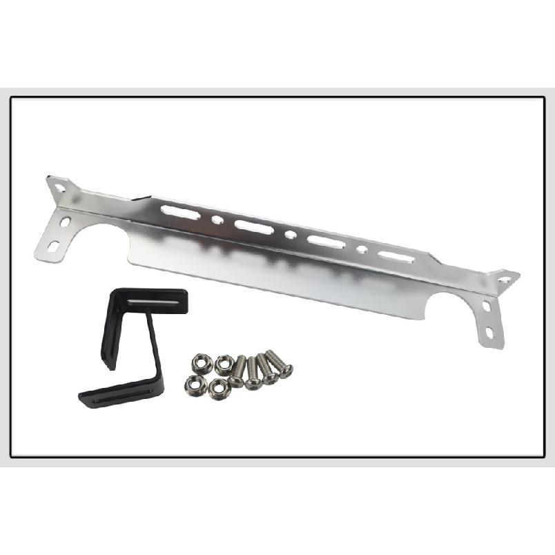 VR - New British Type Universal Engine Oil Cooler Mounting Bracket Kit 2mm Thickness Aluminum VR-OCB01