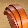 Rivet Women's Belt, First Layer Cowhide Fashion Casual Pin Buckle Belt, Genuine Leather Simple Belt