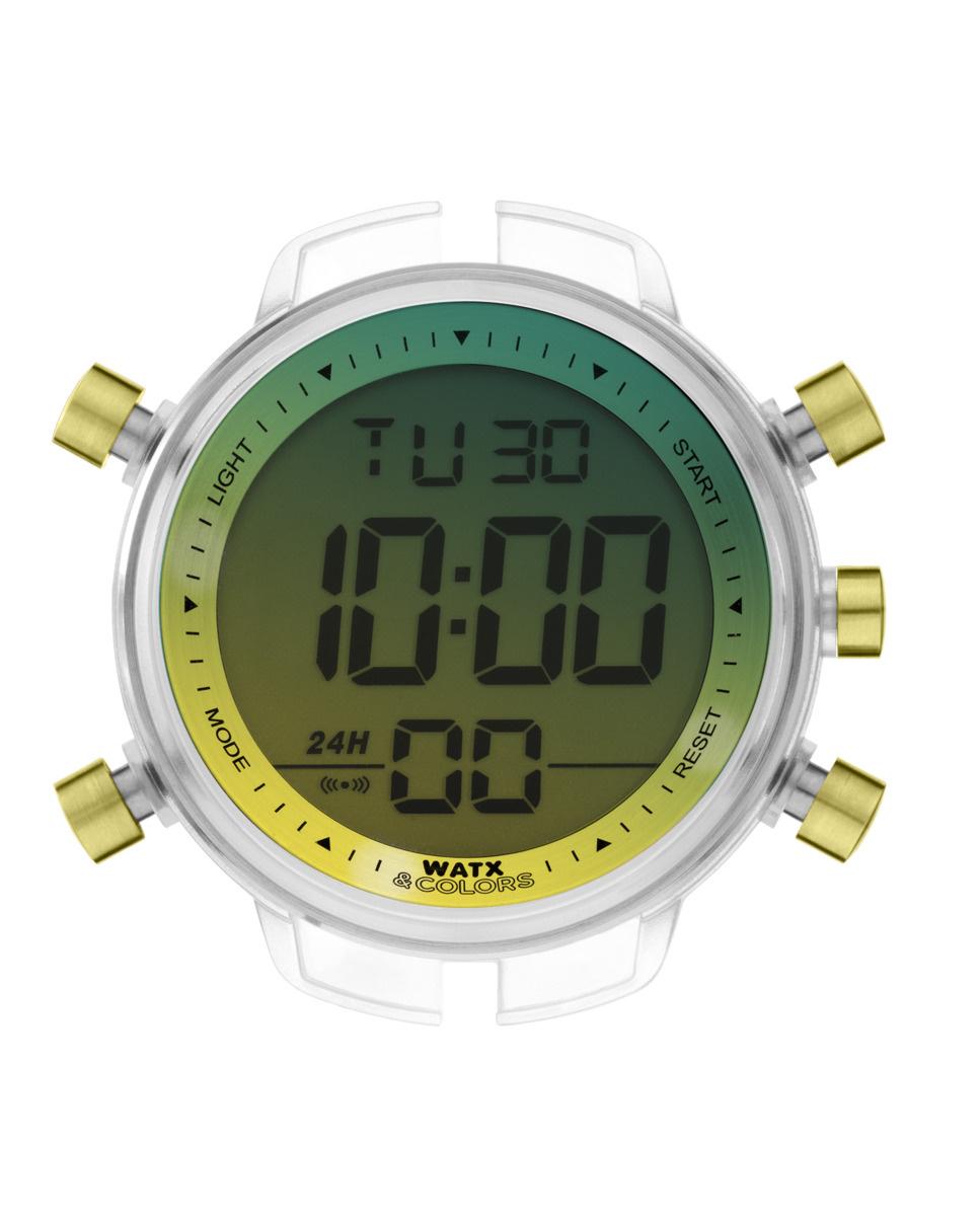 Montre Watxandco Rwa1738. Boîte, Couleur Rouge. Unisexe. black