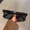 1Pc European and American Timeless Popular Personalized Glasses Rhinestone Fashionableableyy Design Men's Style and Women's Fashionable Glasses