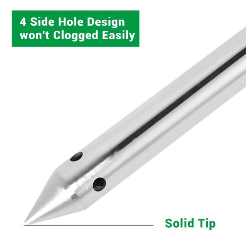 Stainless Steel Deep Root Tree Watering Tool Root Feeder With Fertilizer Bottle Watering Wand Irrigation System Watering Stake