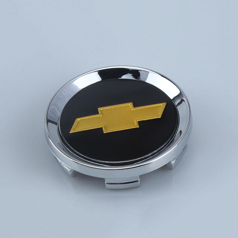 4PCS Car Wheel Center Covers Hub Caps Badge for Chevrolet Malibu AVEO Corvette CRUZE EQUINOx IMPALA LACETTI TRAX ORLANDO Sail