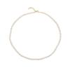 Charmy 18k Gold Plated Short Pearl-necklace
