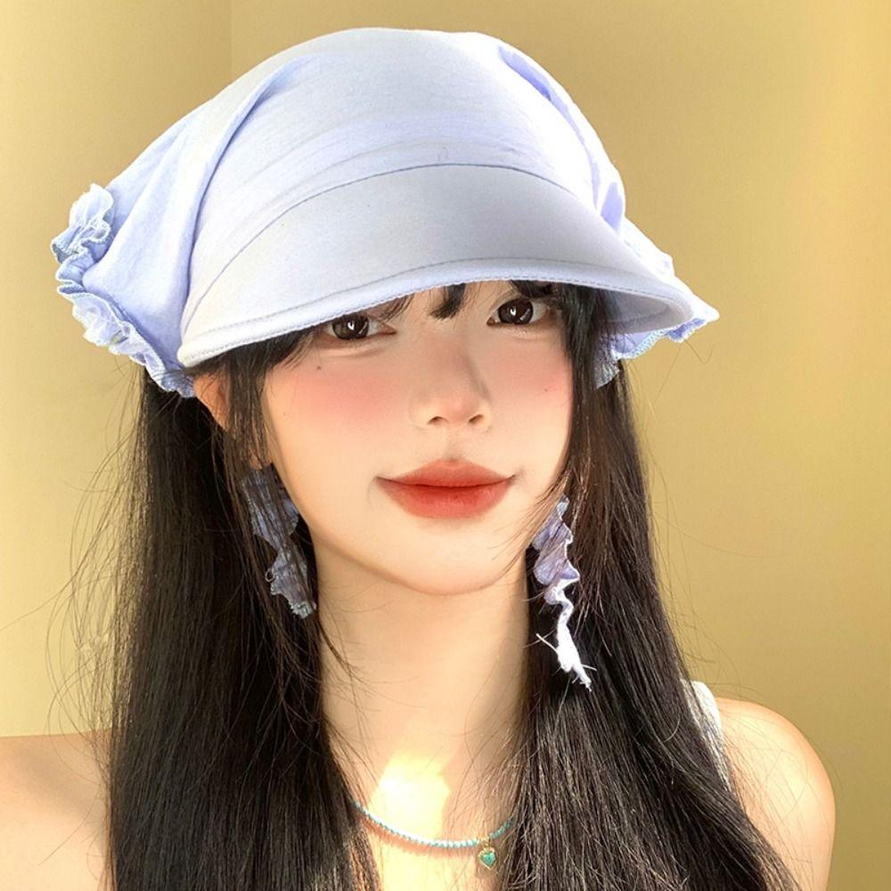 UV Protection Duckbill Turban Hat Adjustable Popular Baseball Hat  Ladies Girl