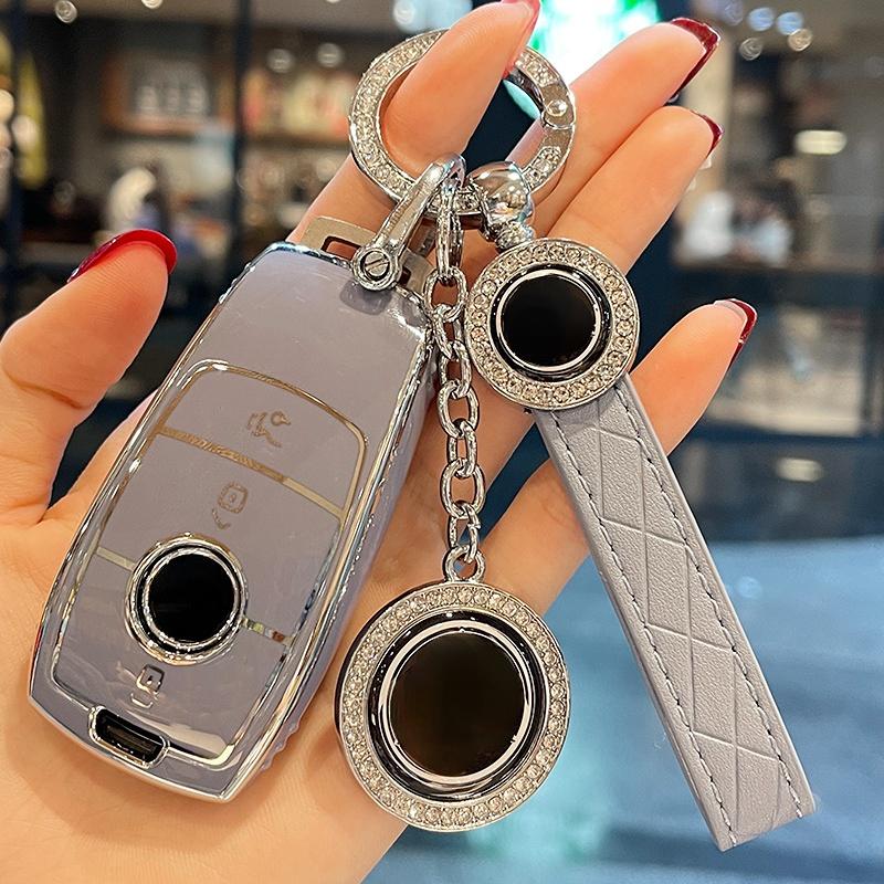 Custodia Telecomando Auto Custodia Chiave Mercedes TPU Trasparente - Coprichiave Per Classe A, B, C, E, G, S, Ecc. Protezione Chiavi Auto - Foto 10