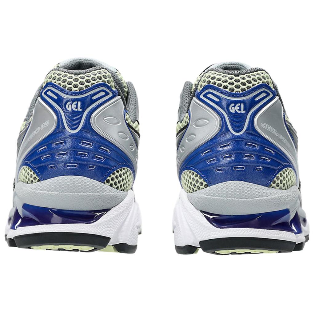 Asics Gel Kayano 14 Soft Yellow Silver Blue Unisex Sneakers 1203A740-750