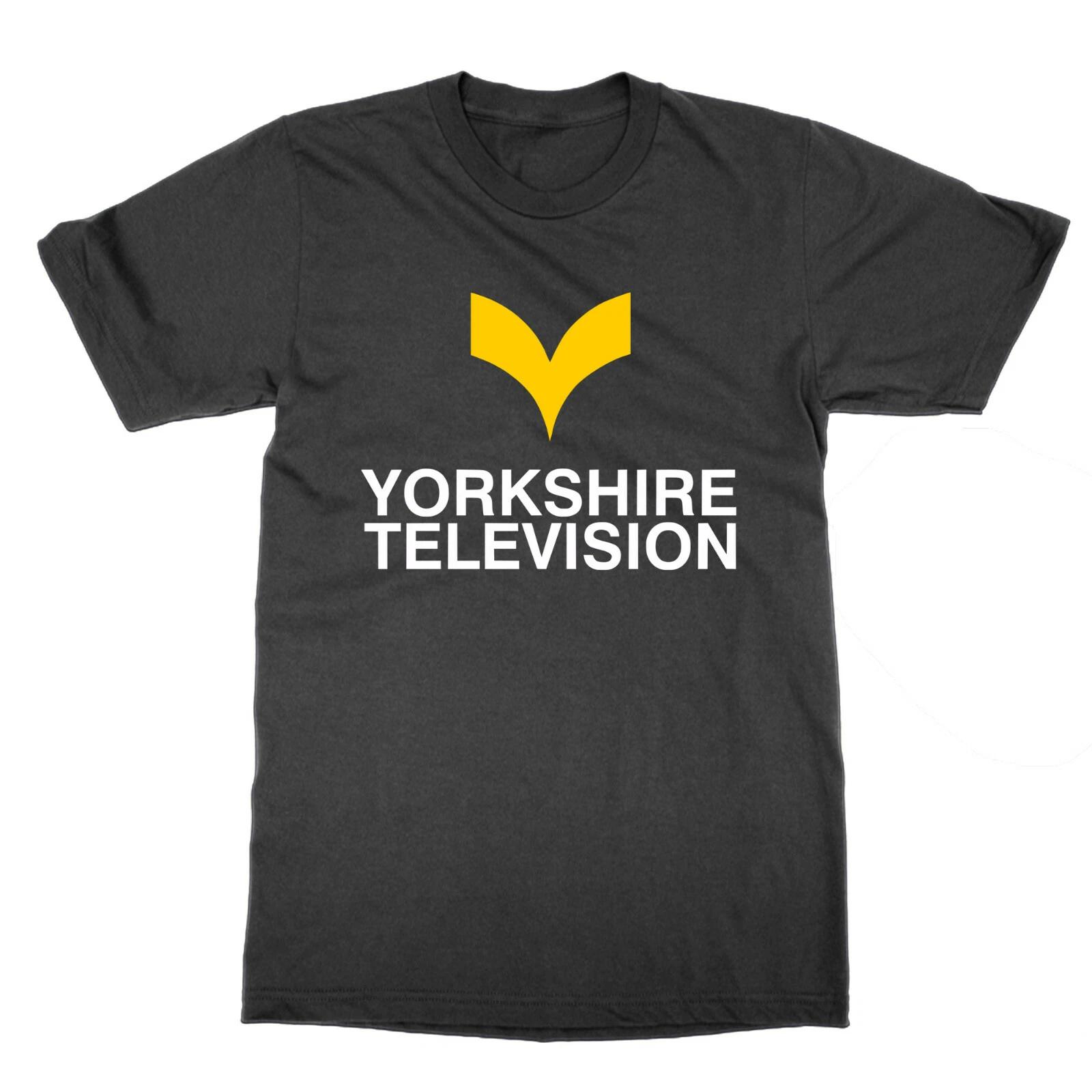 Yorkshire Television T Shirt Funny Geek Tee Retro 80s Statement Gift L