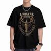 Funny Lobster Beer Short Sleeve Tee 100 Cotton TShirt