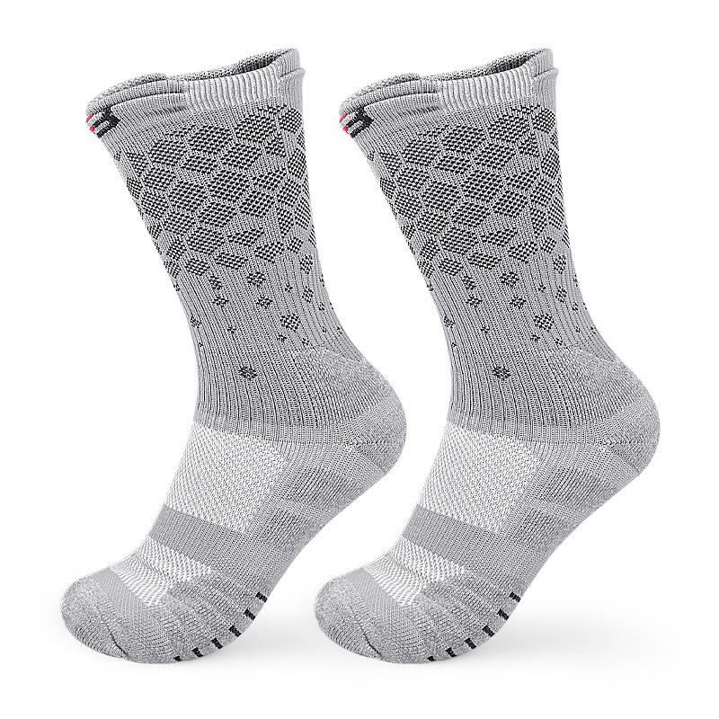 Medium-sized Tube Thickened Cotton Socks Outdoor Sports Basketball Socks Towel Bottom Breathable Socks