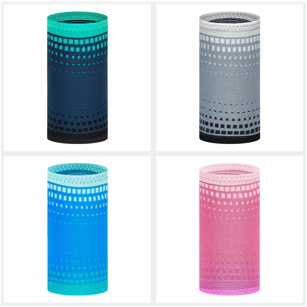 2-teiliges Armband aus Nylon, gestrickt, leicht, elastisch, atmungsaktiv, für Männer und Frauen, zum Schwitzen, für Sport, Training, Workout, Fitnessstudio