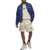 Jordan X SoleFly Collaboration Sports Embroidered Pattern Zip Jacket Men Jacket Blue FQ3805-410