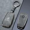 GLC GLB Zinc Alloy Leather Car Remote Key Cover Case For Mercedes Benz A C E S G Class GLC CLE CLA GLB GLS W177 W205 W213 W222