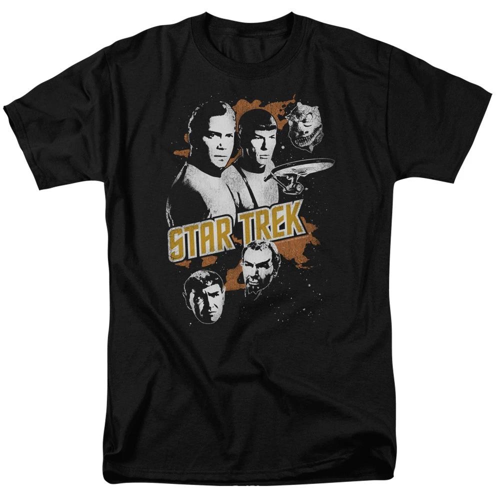 Star Trek - Graphic Good Vs Evil - Unisex Short Sleeve Children's T-shirt - Black