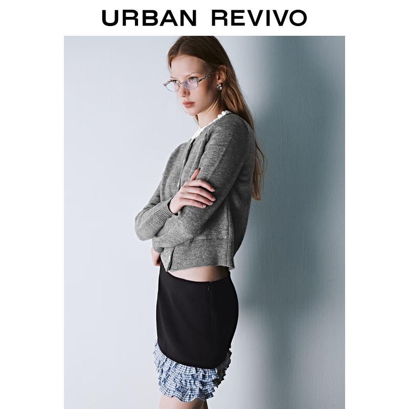 UR2025 Women's Embroidered Knitted Cardigan