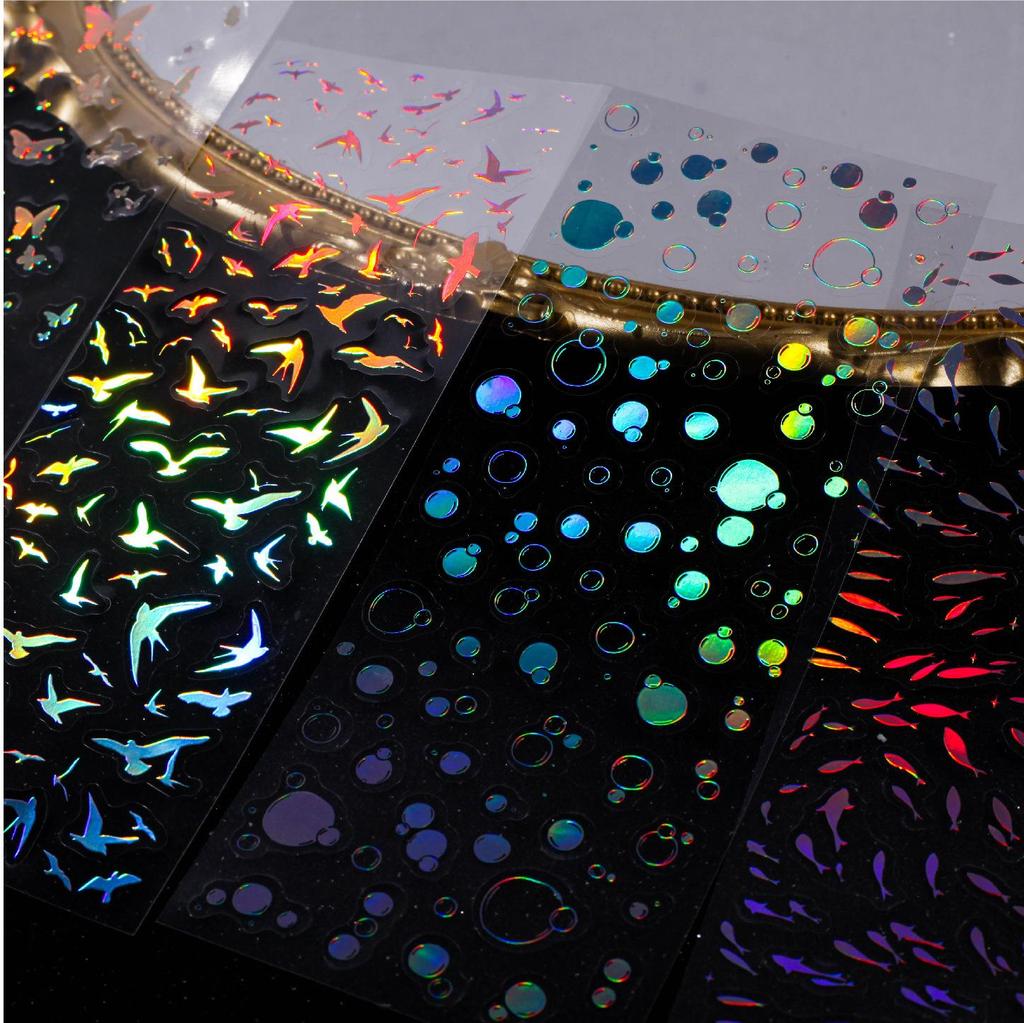 Starlight Series Creative Scenery Stickers for Bullet Journals & Decorative Uses