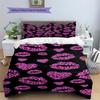 Leopard Art Pattern Bedding Set Quilt Cover Pillowcase Home Decor Gift (1 * duvet cover + 2 * pillowcase, without core)
