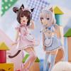 New Cat Maid Anime NEKOPARA Figure Chocolates Vanilla Cute Pretty Cat Style Model PVC Static Child Toys Collectible Gifts