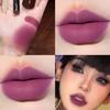 HERORANGE Velvet Matte Lipsticks Nude Apricot Matte Lip Gloss Tint Waterproof Lasting Sexy Smoky Purple Lipstick Makeup