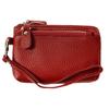 Women's Genuine Leather Coin Purse: Handheld Cowhide Wallet with Multi-Card Slots and Keychain
